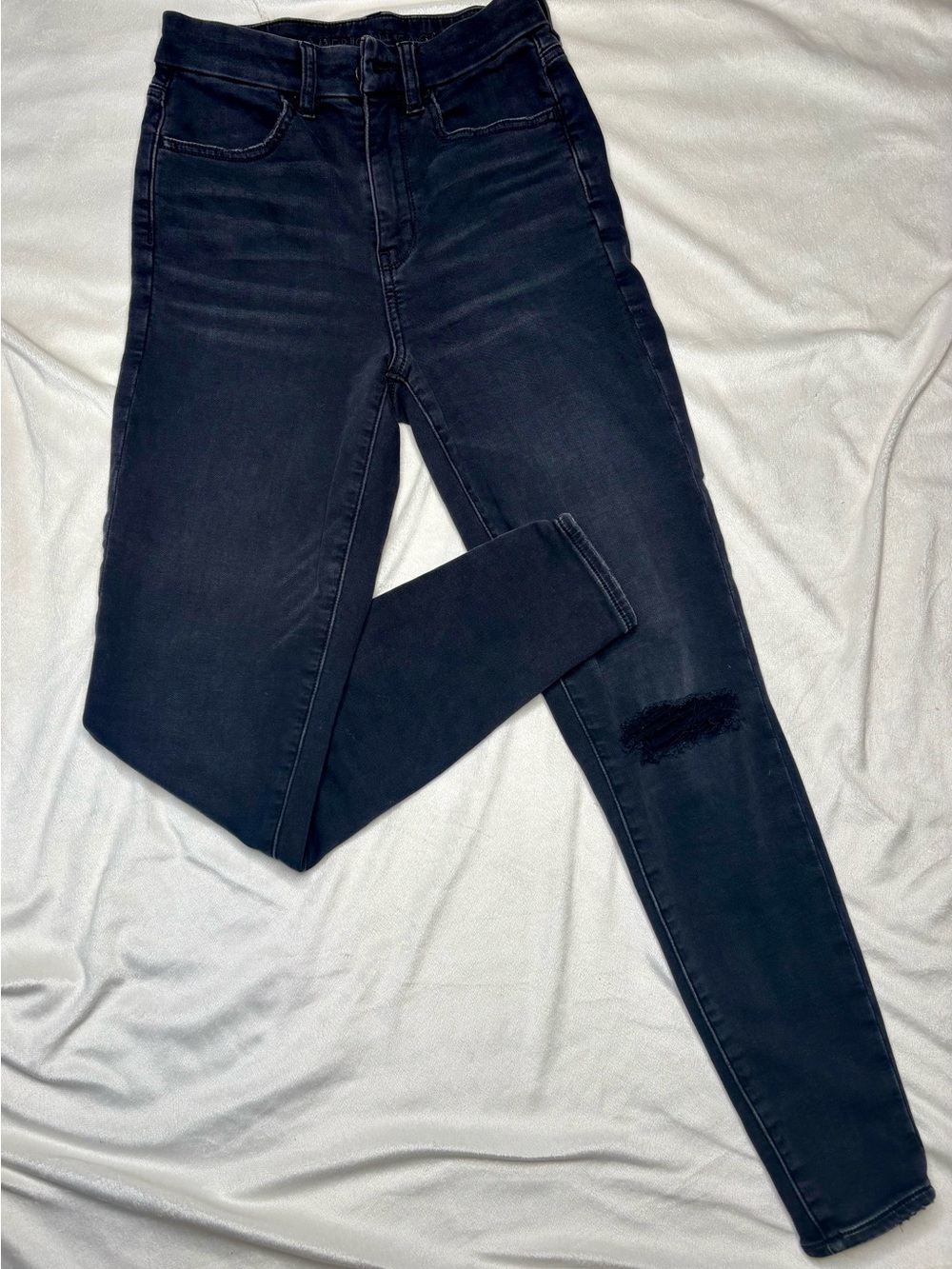 American Eagle Outfitters Curvy Super Hi Rise Next Level Stretch Jegging  2 Reg